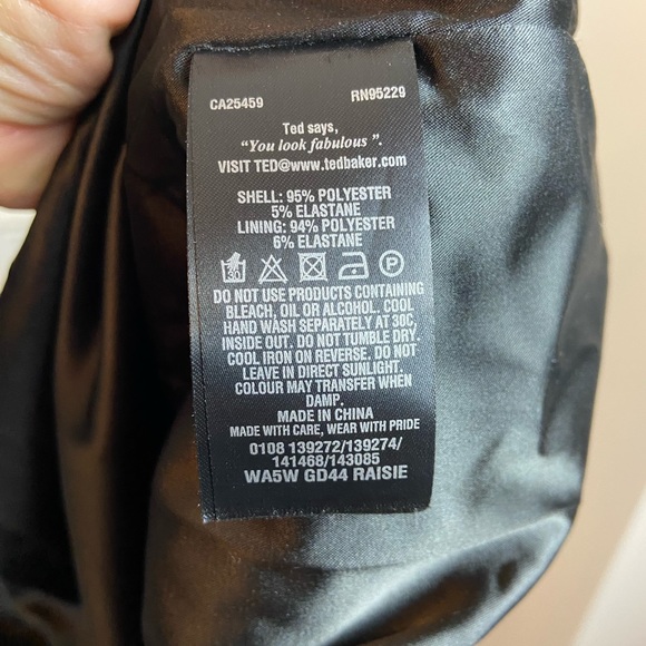 Ted Baker RAISIE shadow floral sheath dress, Ted size 2 ( US size 6 ) - Picture 13 of 16